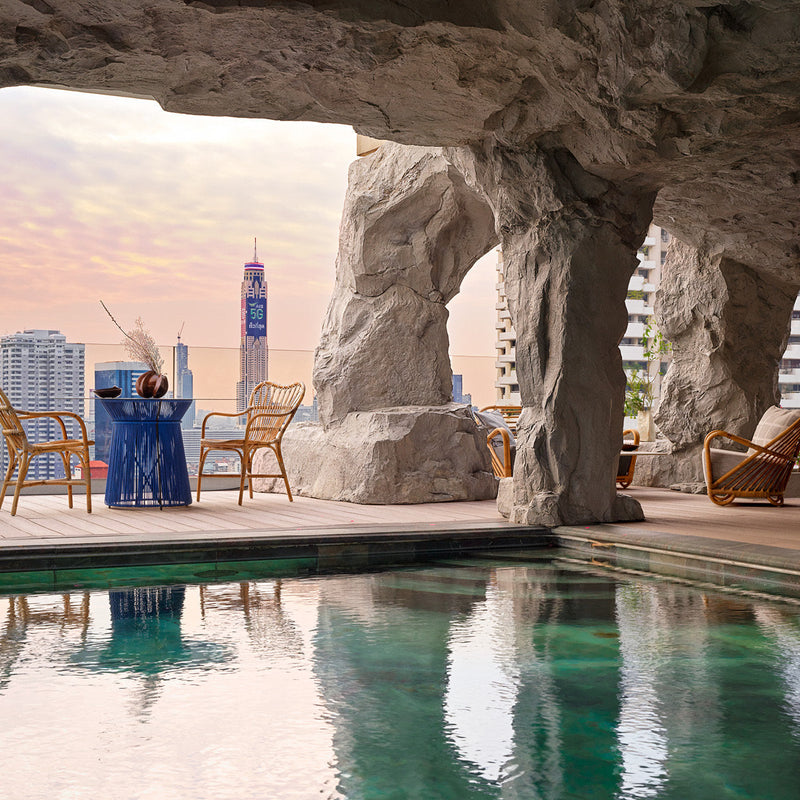 Roof-top grotto