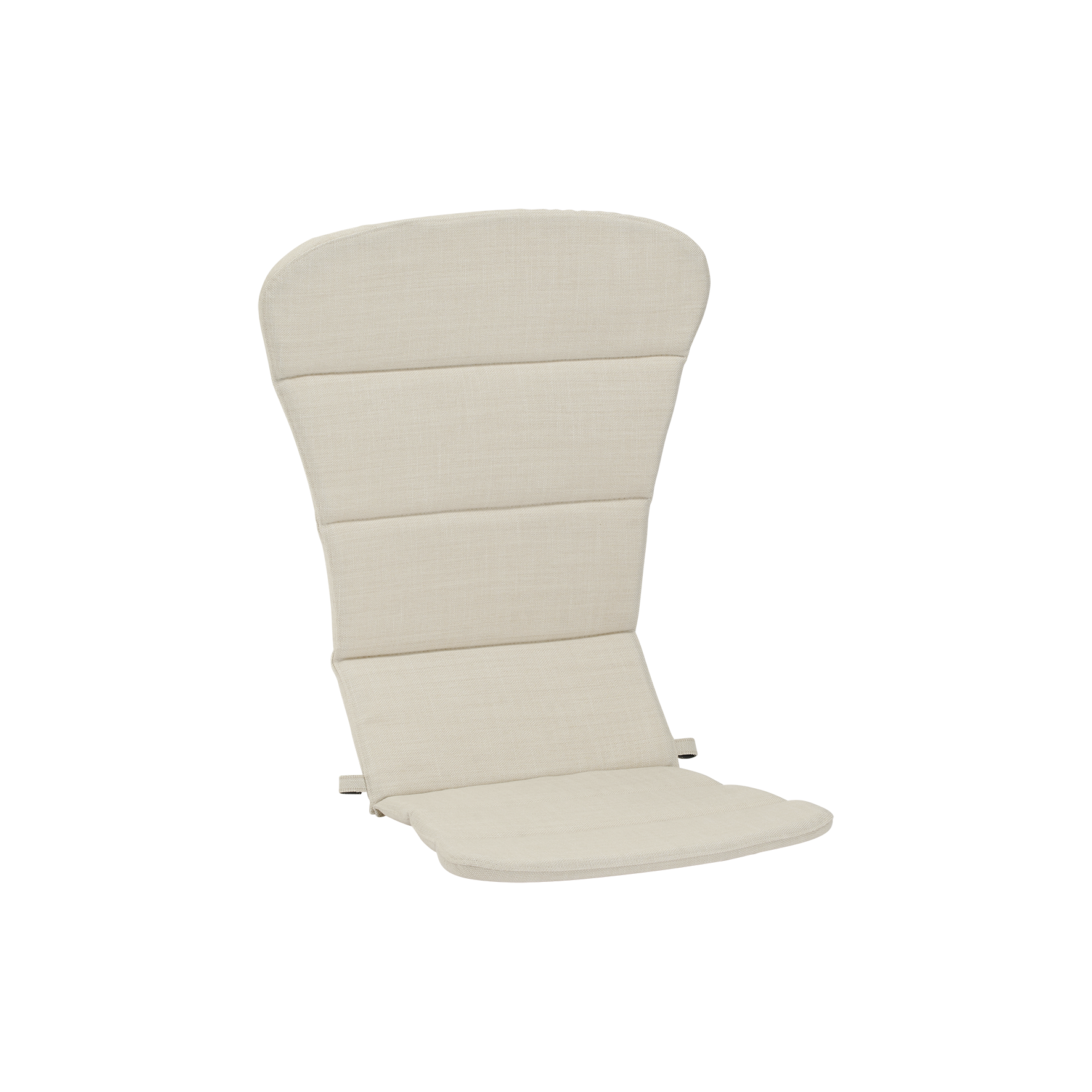 Imagen de Seat- and back cushion | Monet Exterior Lounge Chair presentada con tela blanca