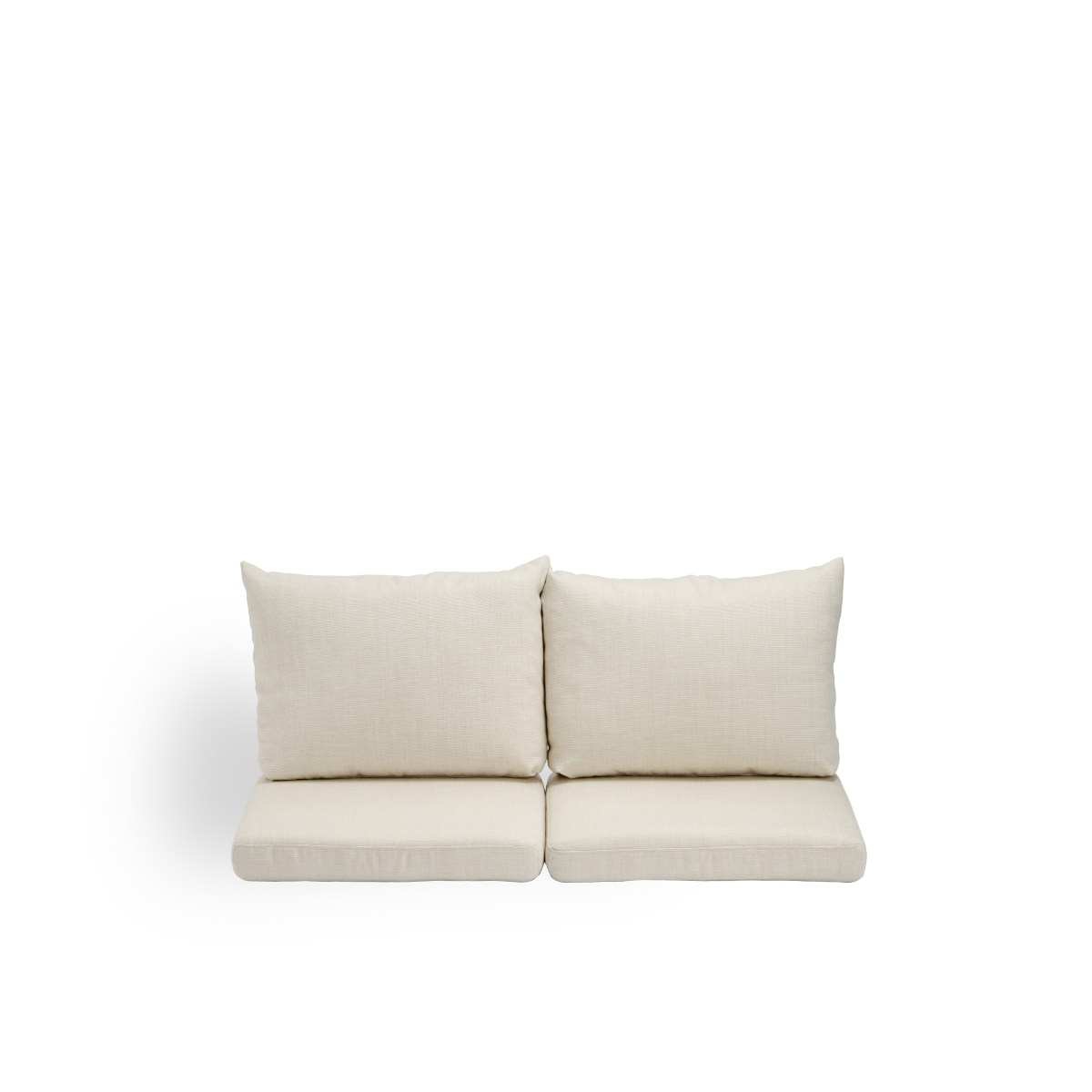 Imagen de Seat- and back cushions | Donatello 2-seater Sofa presentada con tela beige