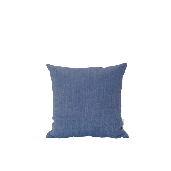 Esta es una imagen de la almohada 50X50 EYA615 en Denim para uso exterior.