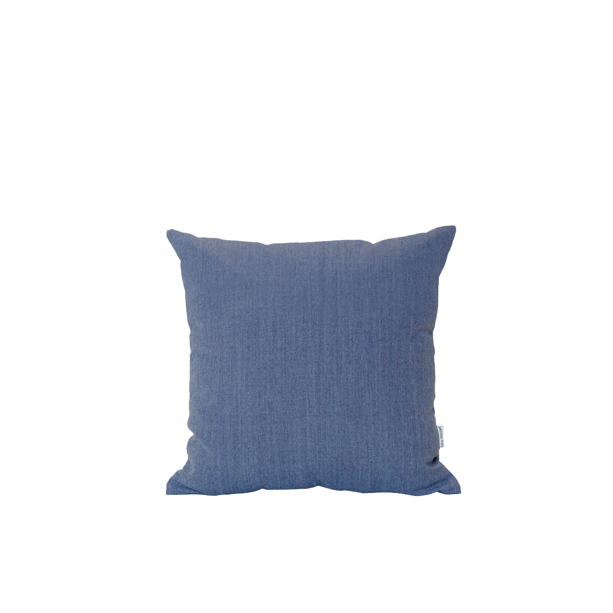 Esta es una imagen de la almohada 50X50 EYA615 en Denim para uso exterior.