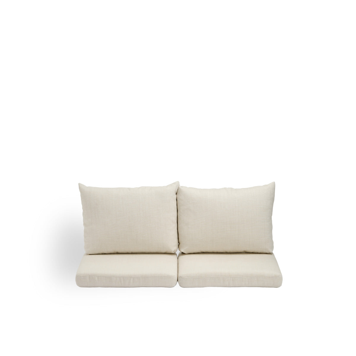 Imagen de Seat- and back cushions | Donatello 2-seater Sofa presentada con tela beige
