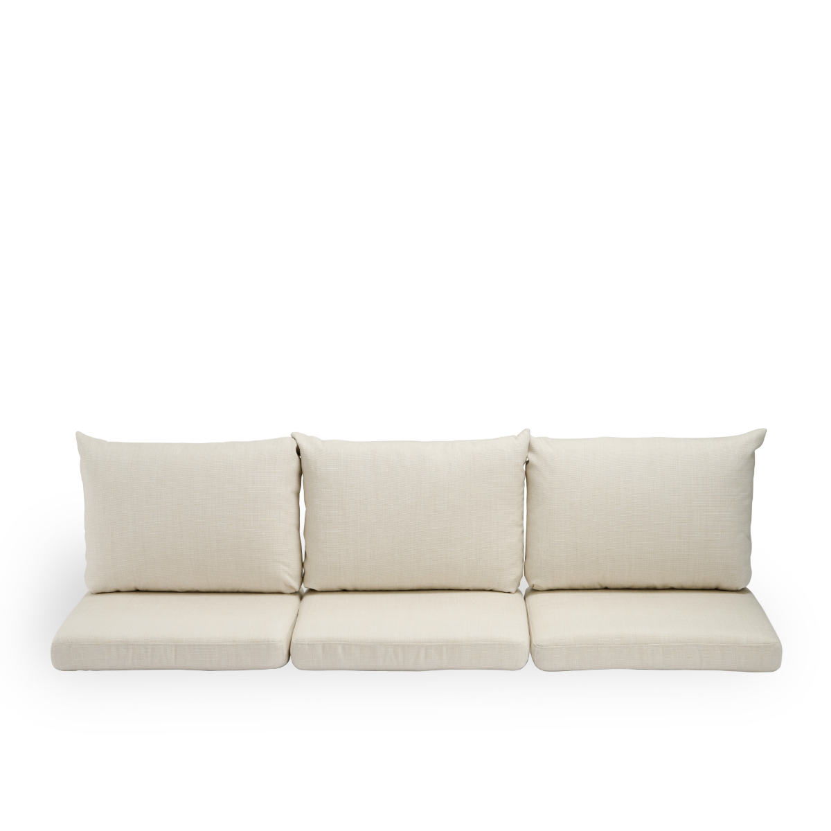 Imagen de Seat- and back cushions | Donatello 3-seater Sofa presentada con tela beige