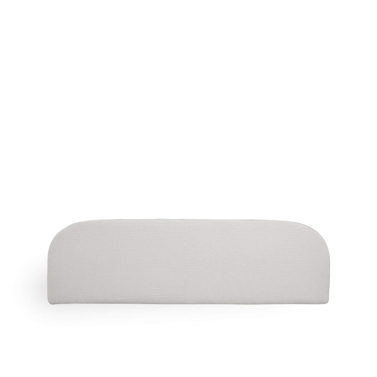Imagen de Seat cushion | Charlot 3-Seater Exterior Sofa presentada con tela blanca