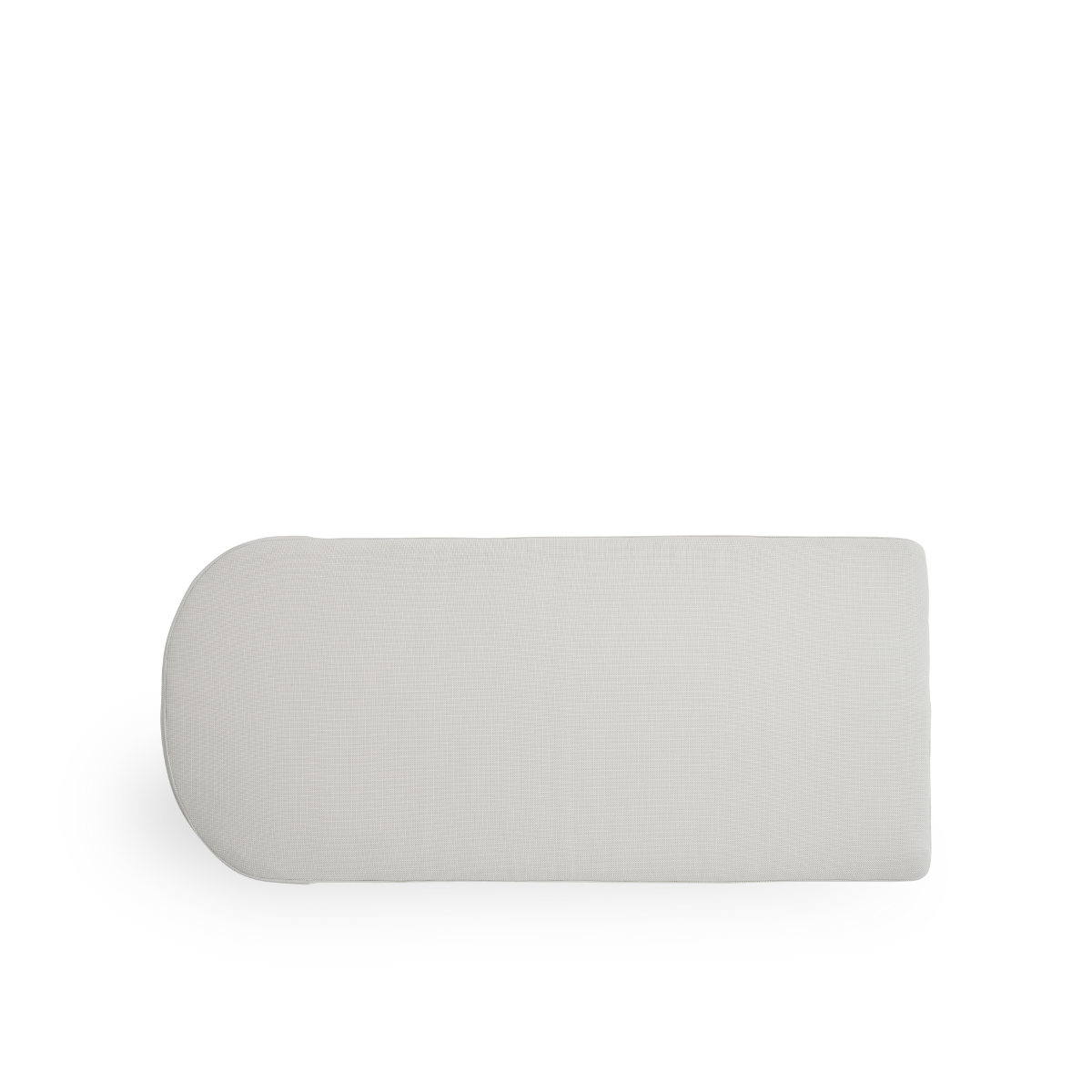 Imagen de Seat cushion | Olivia Exterior Chaiselounge presentada con tela blanca