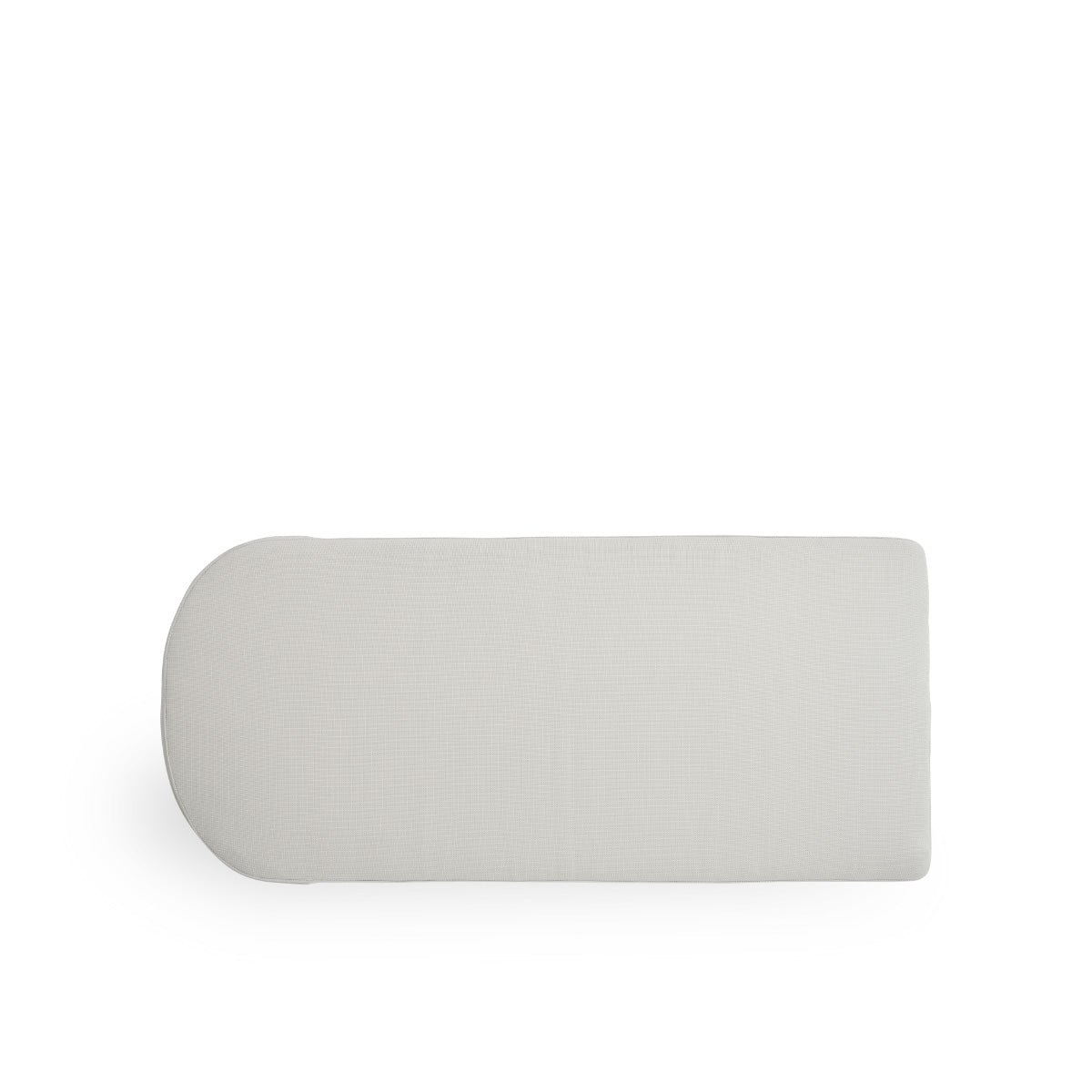 Imagen de Seat cushion | Olivia Exterior Chaiselounge presentada con tela blanca