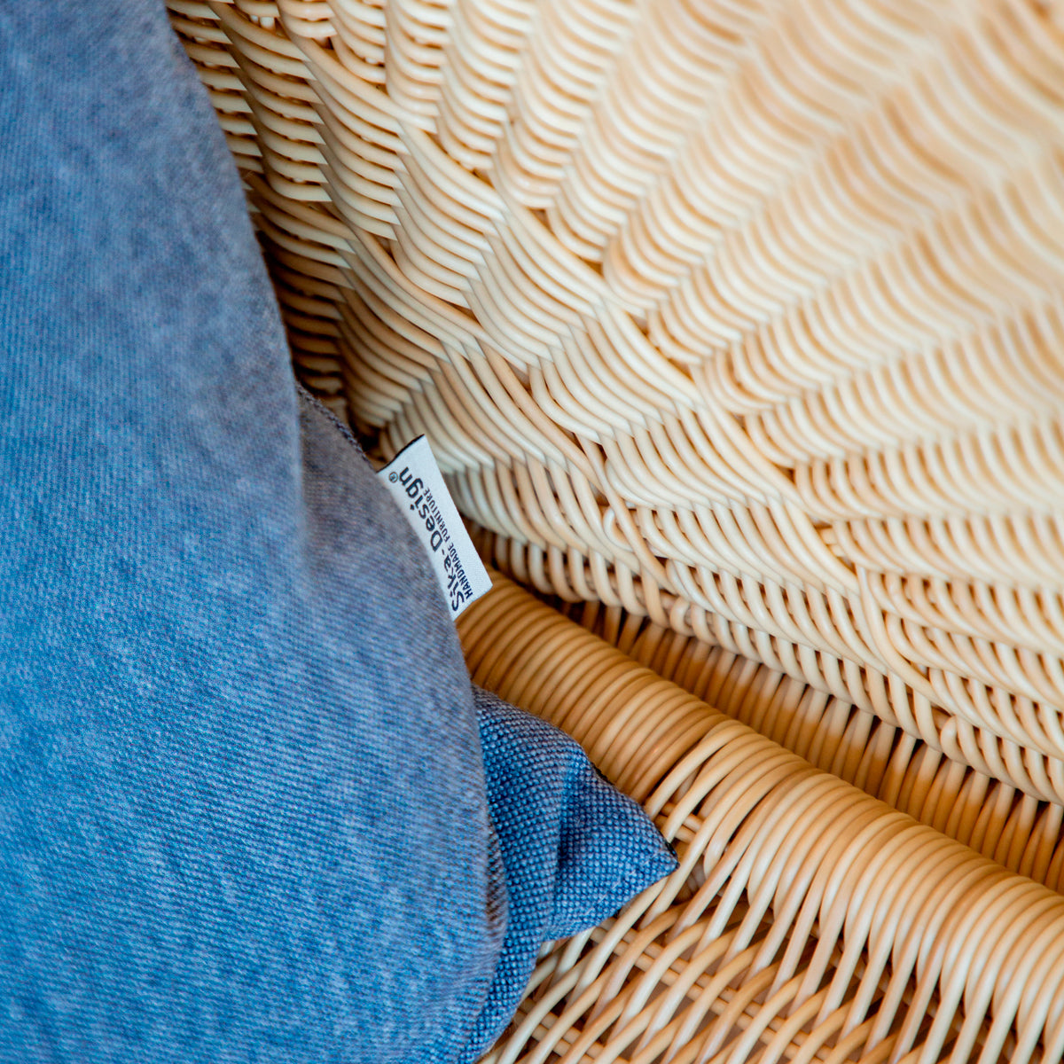 50X50 Exterior del cojín | A615 Denim