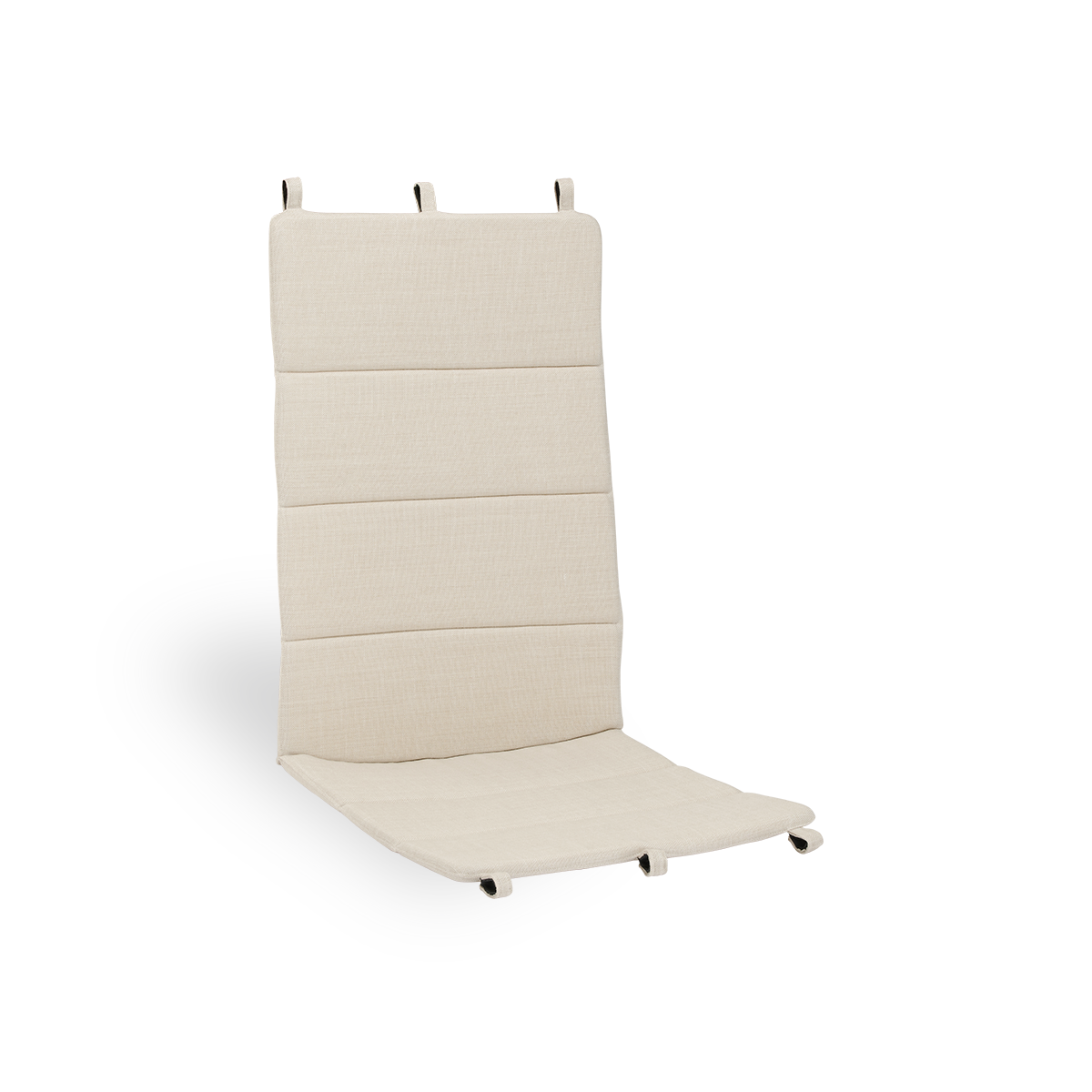 Imagen de Seat- and back cushion | Paris Lounge Chair presentada con tela beige