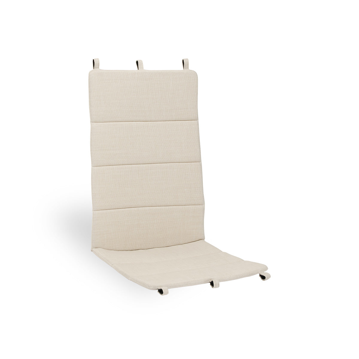 Imagen de Seat- and back cushion | Paris Lounge Chair presentada con tela beige