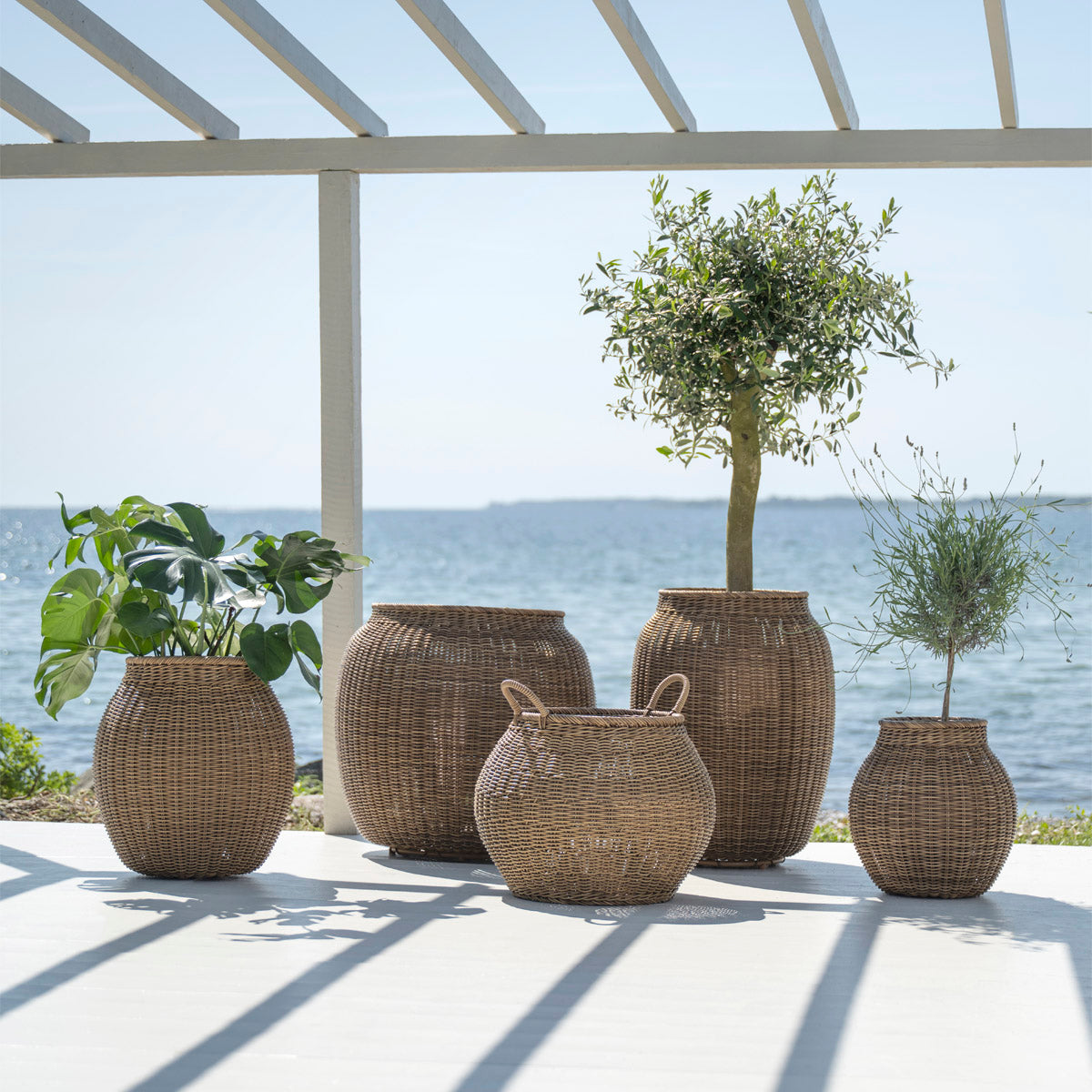 Cesta Smilla Exterior Ø60 cm