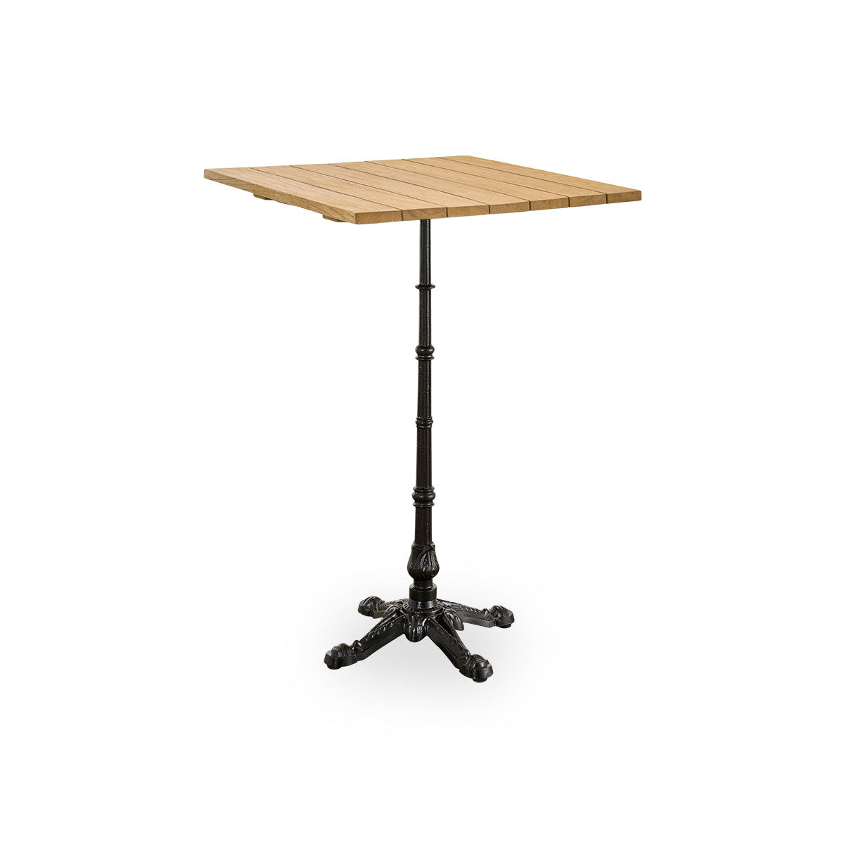 Mesa alta Lyon | Teak 70x70 cm