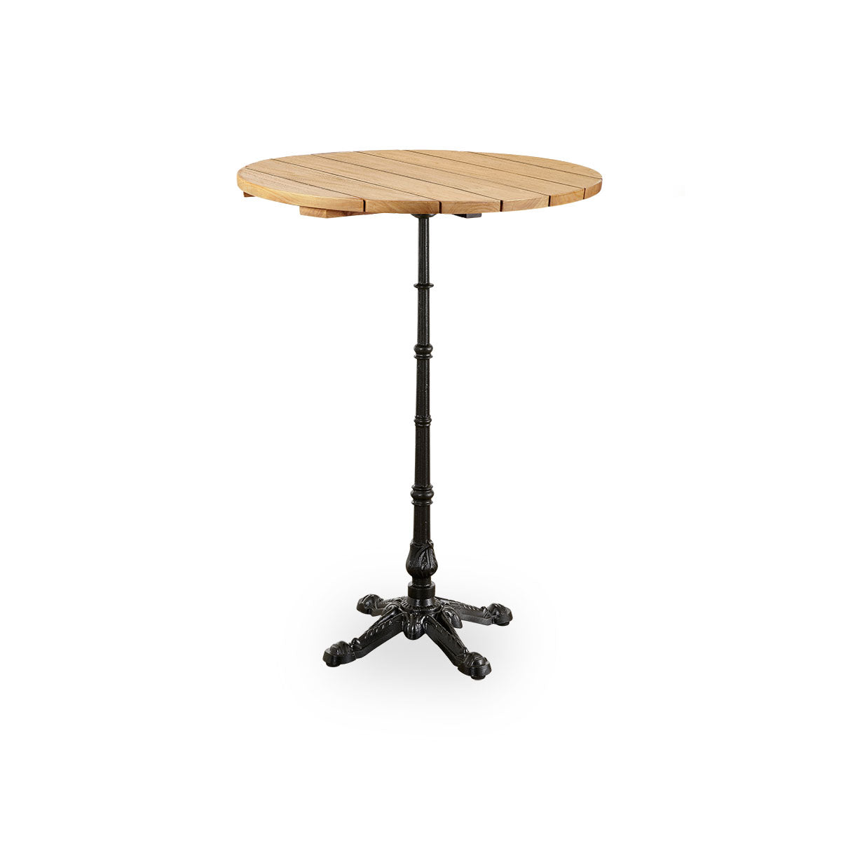 Mesa alta Lyon | Teak Ø80 cm