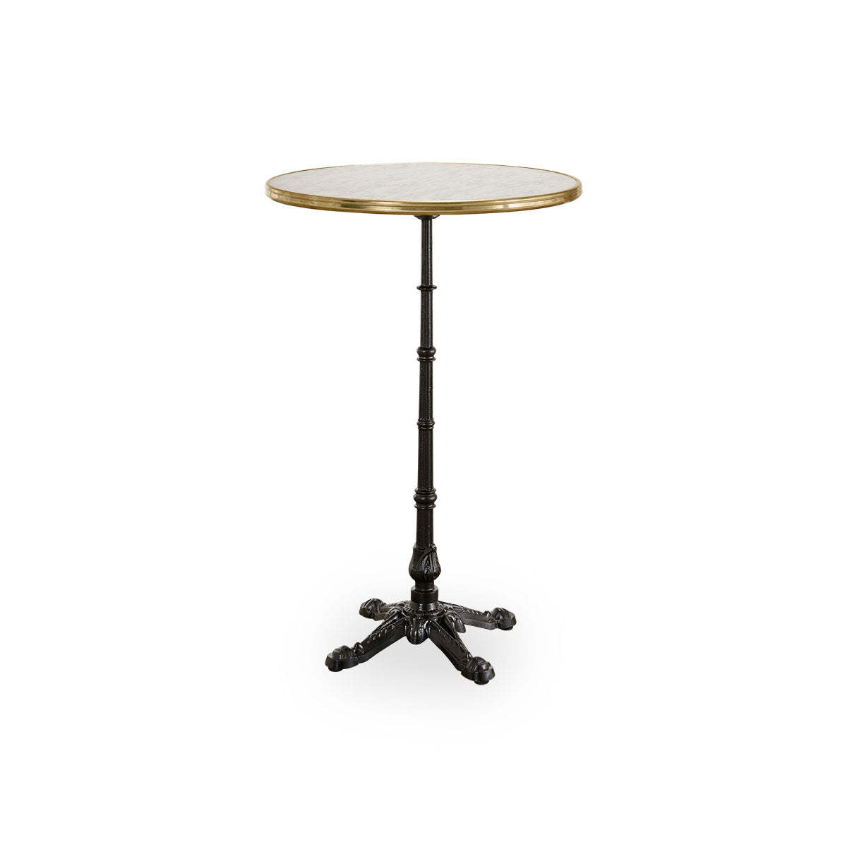 Mesa alta Lyon | Mármol Versalite Ø70 cm