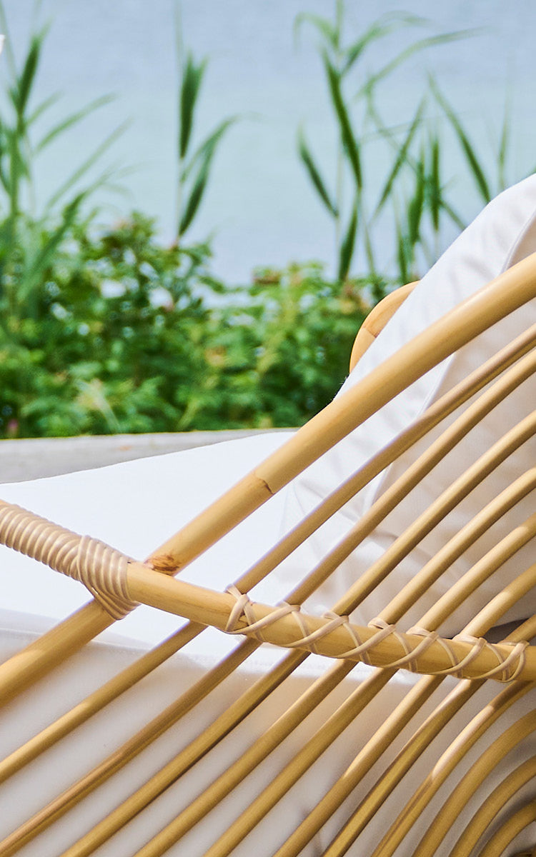 Sofá exterior de 2 plazas Charlottenborg