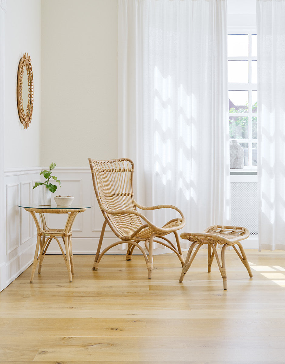 Sika-Design Originals Colección — muebles de ratán hechos a mano según la tradición del taller original de Sika-Design