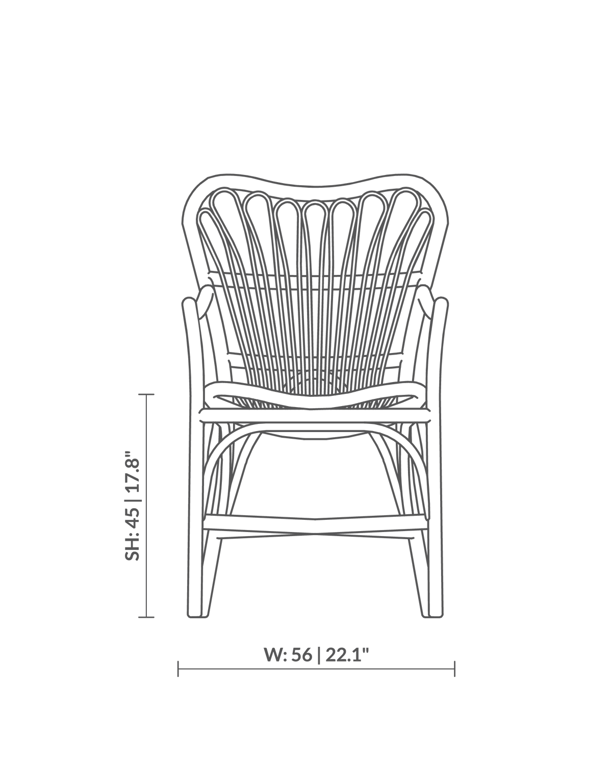 Silla de comedor Margret