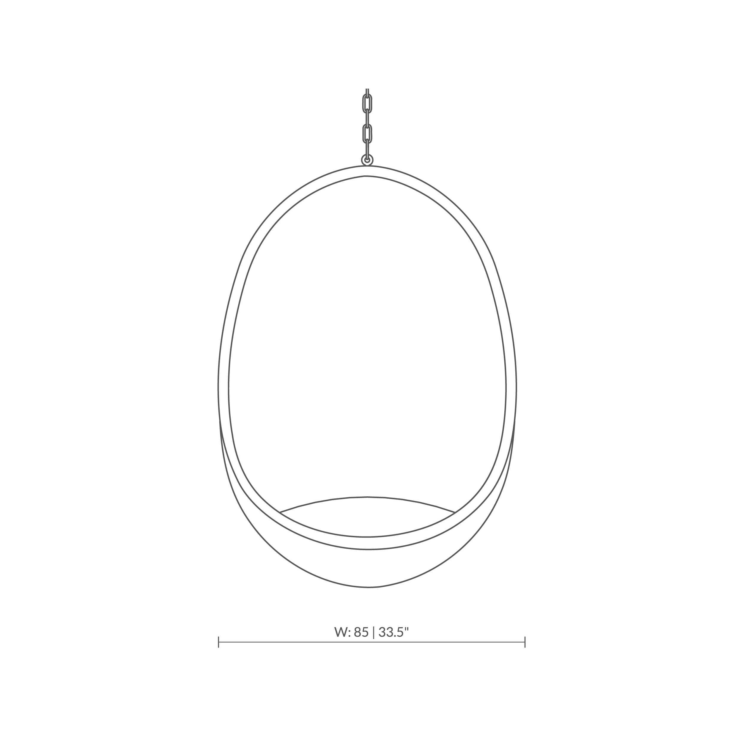 Silla hamaca Hanging Egg