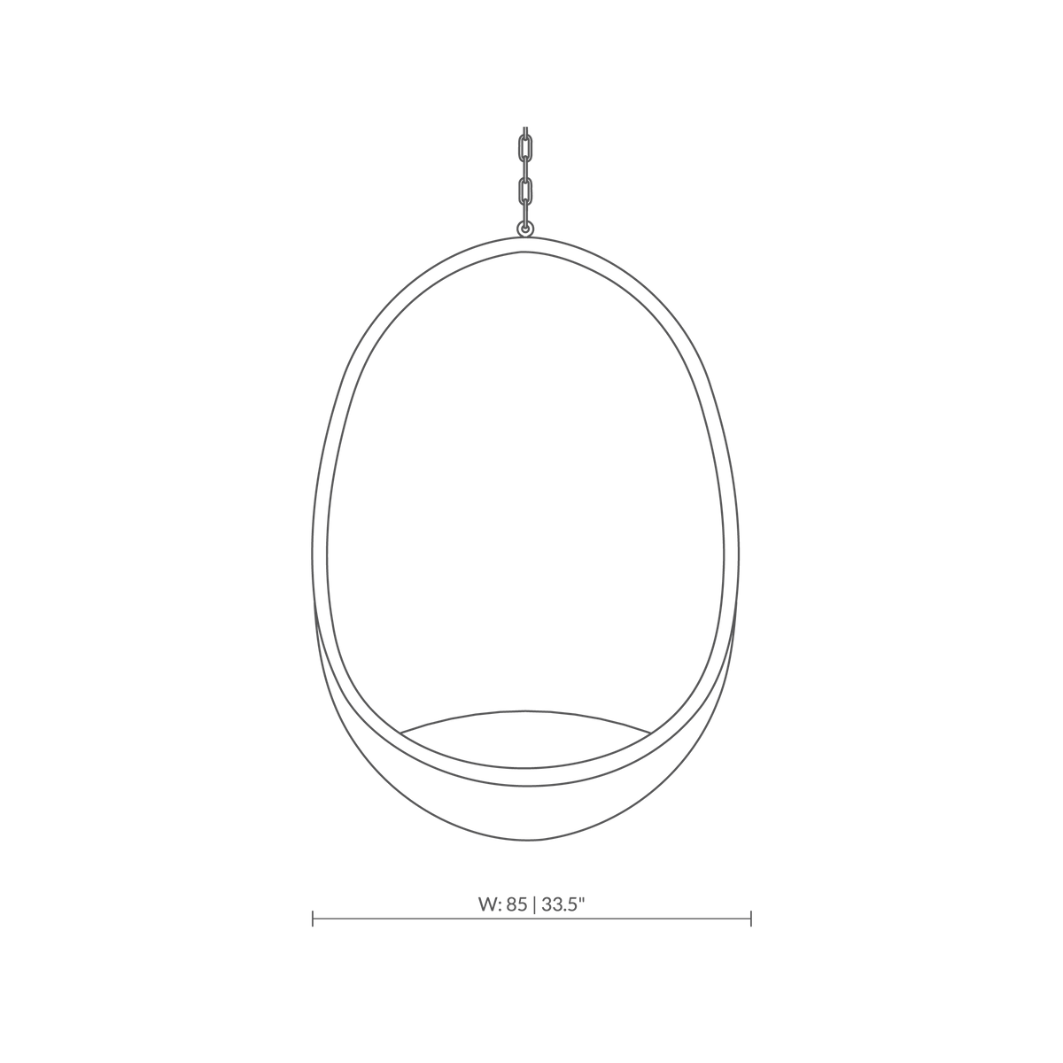 Silla hamaca Hanging Egg