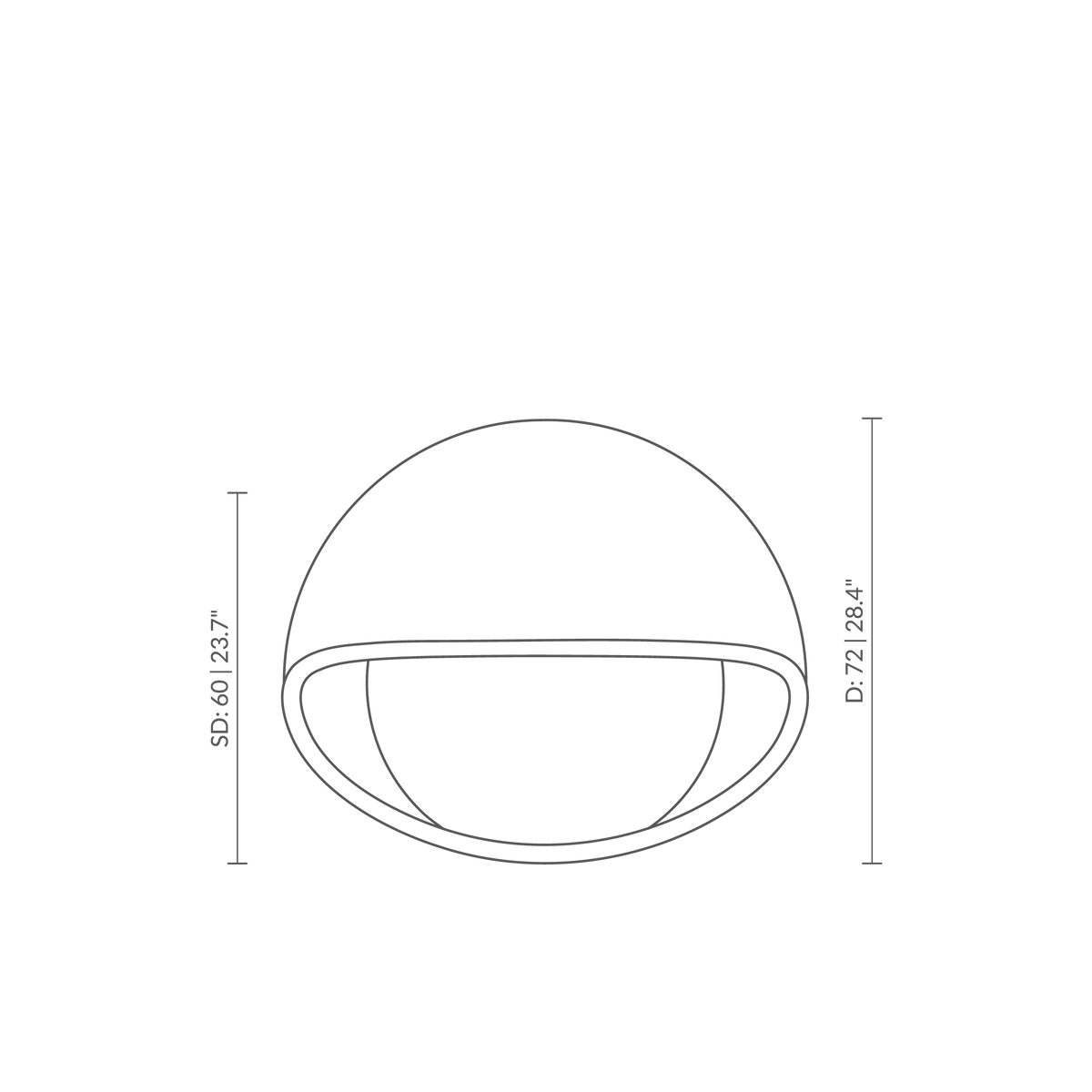 Silla hamaca Hanging Egg