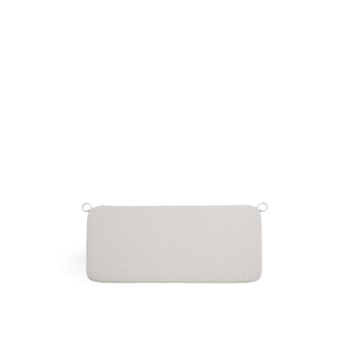 Imagen de Seat cushion | Bistro Exterior Bench presentada con tela blanca