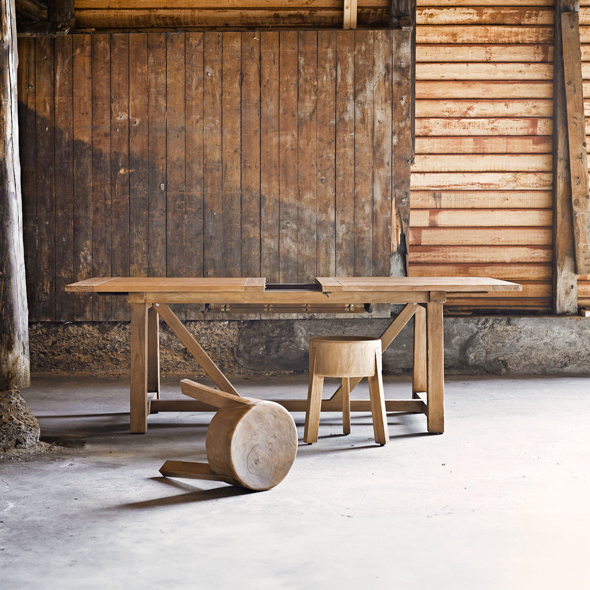 Mesa extensible Teak George 200/280x100 cm