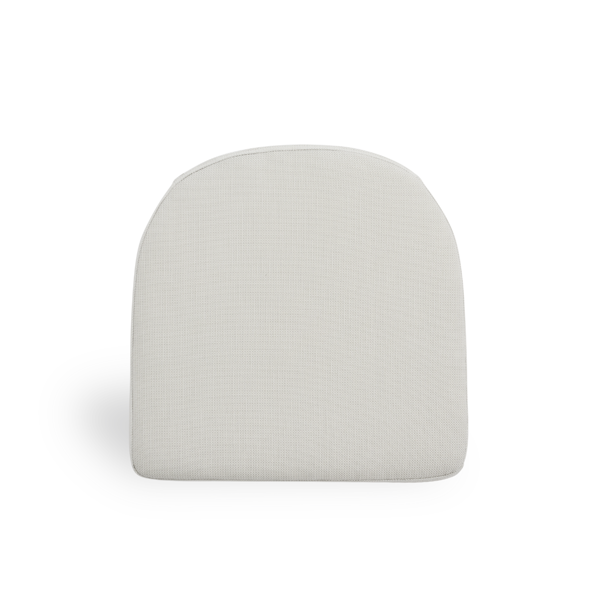 Imagen de Seat cushion | Tulip Exterior Lounge Chair presentada con tela blanca