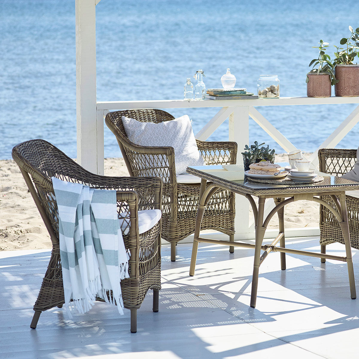 Mesa de sofá Victoria Exterior 100x60 cm