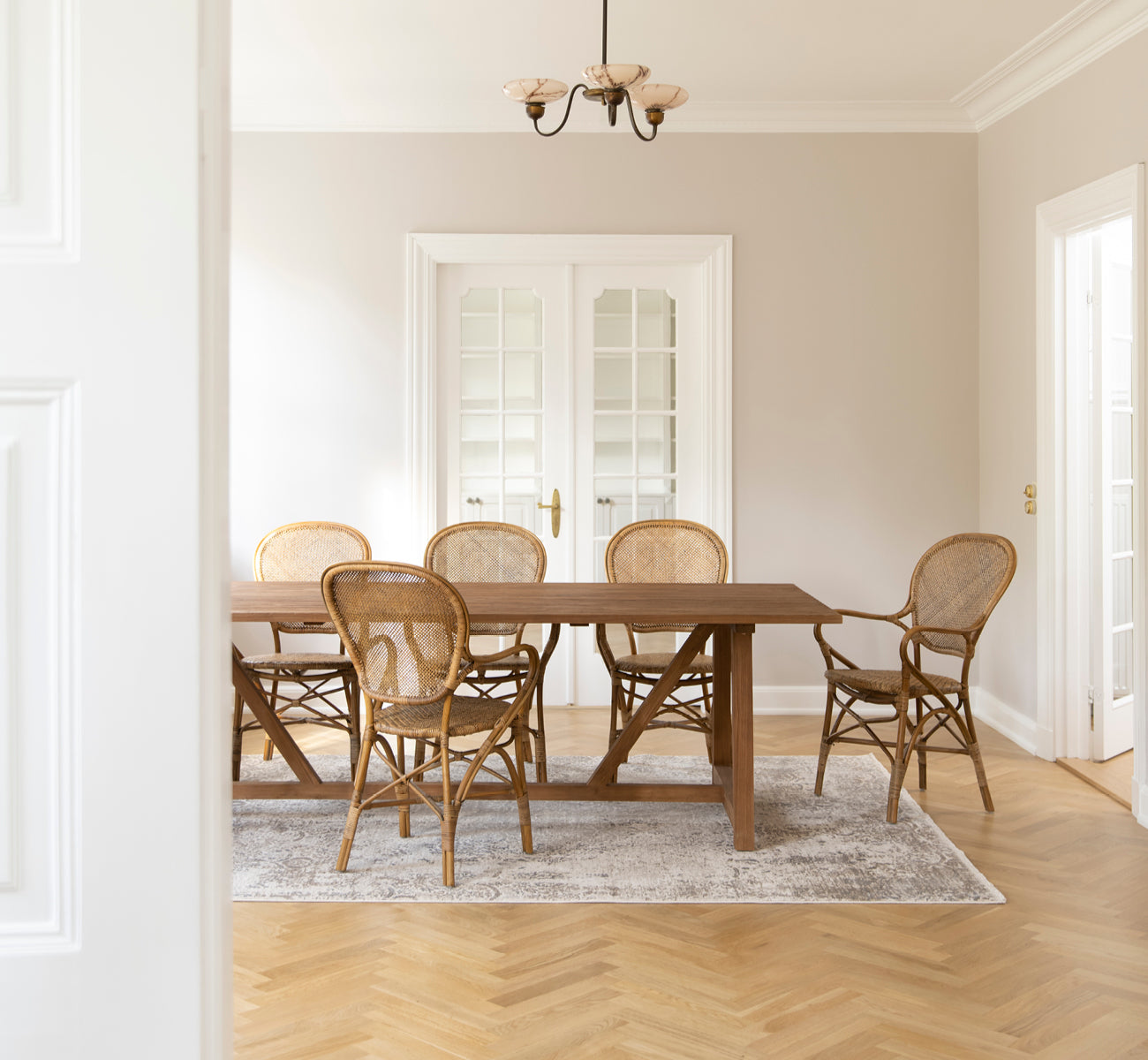 Silla de brazos para comedor Rossini