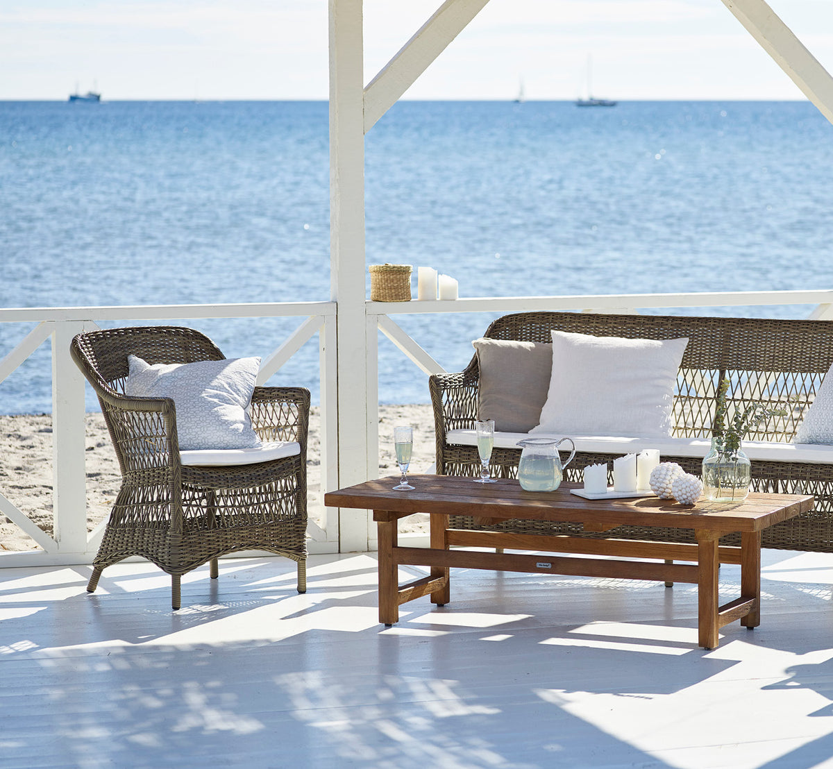 Sofá de 3 plazas Charlot Exterior