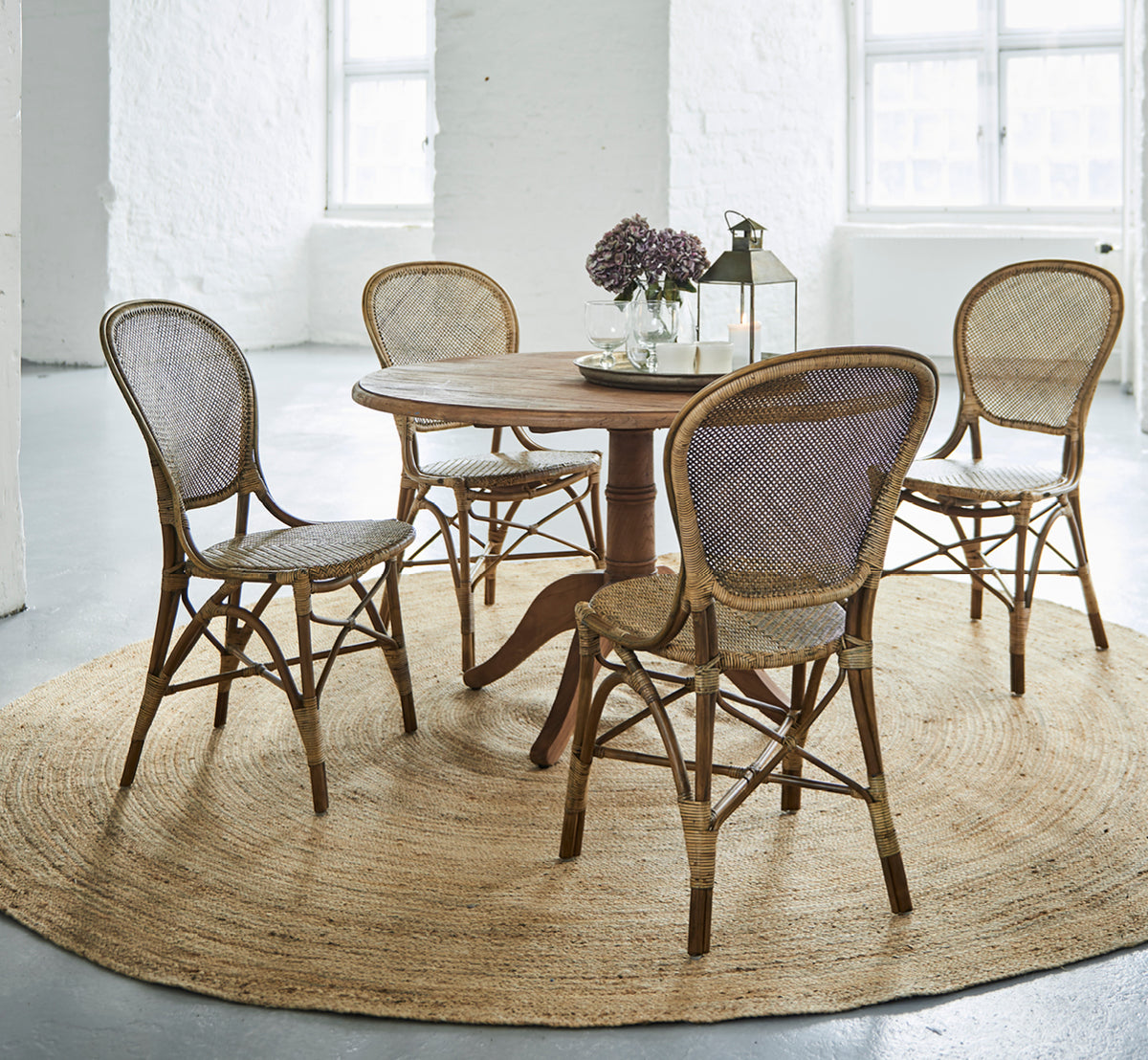 Mesa de Comedor de Teca Michel Ø120 cm