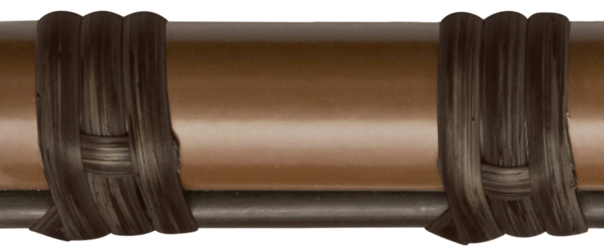 Brown marco de aluminio con tejido ArtFibre marrón oscuro — color personalizado para muebles Sika-Design Exterior