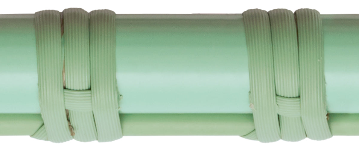 Mint green (salvia pálido) marco de aluminio con tejido ArtFibre a juego — color personalizado para muebles Sika-Design Exterior