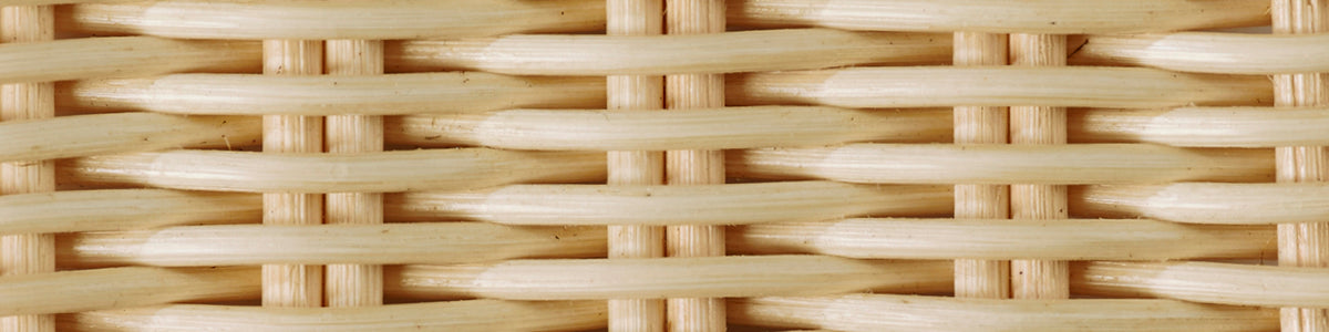 Natural core weave Rattan frame — muestra de color personalizado para muebles Sika-Design