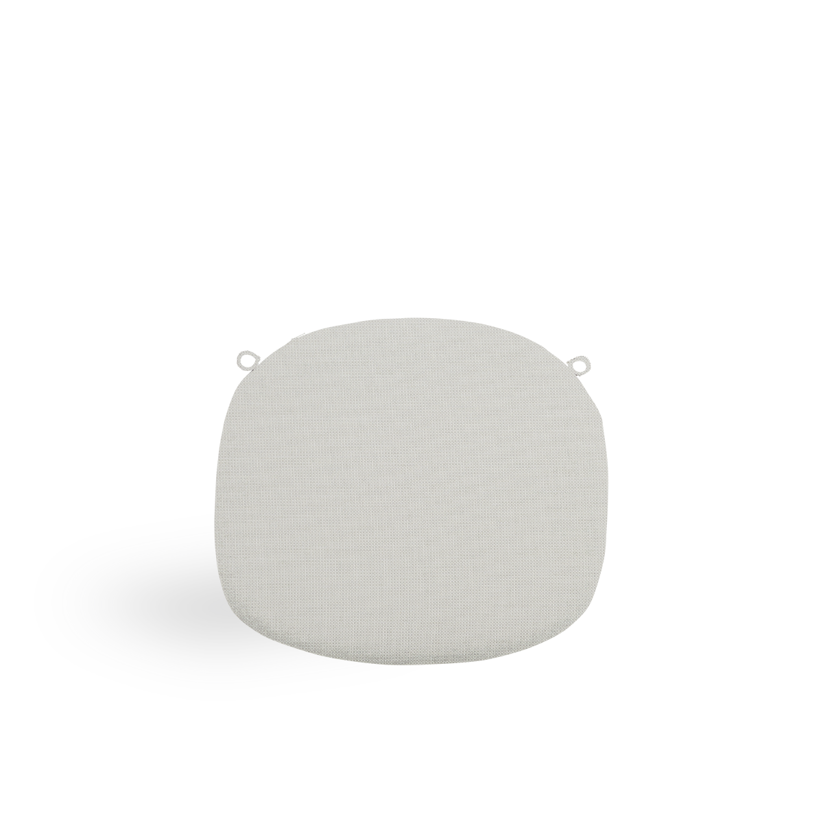 Imagen de Seat cushion | Rita Exterior Dining Chair presentada con tela blanca