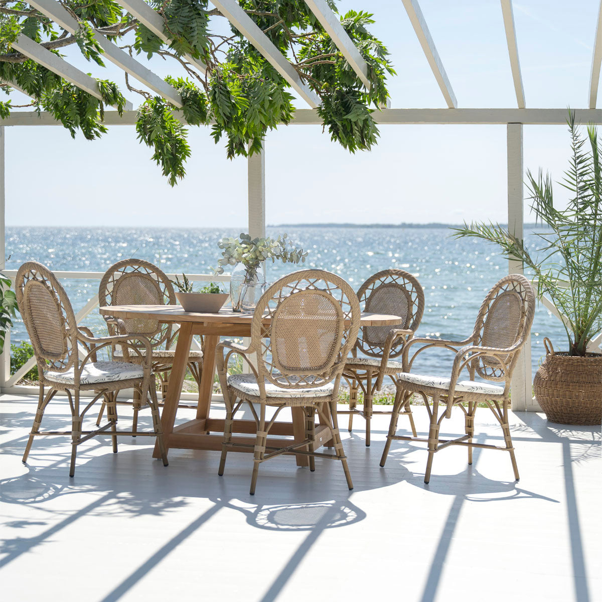 Silla de comedor Romantica Exterior