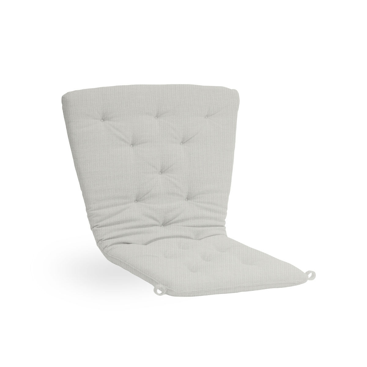 Imagen de Seat- and back cushion | Teddy Exterior Lounge Chair presentada con tela blanca