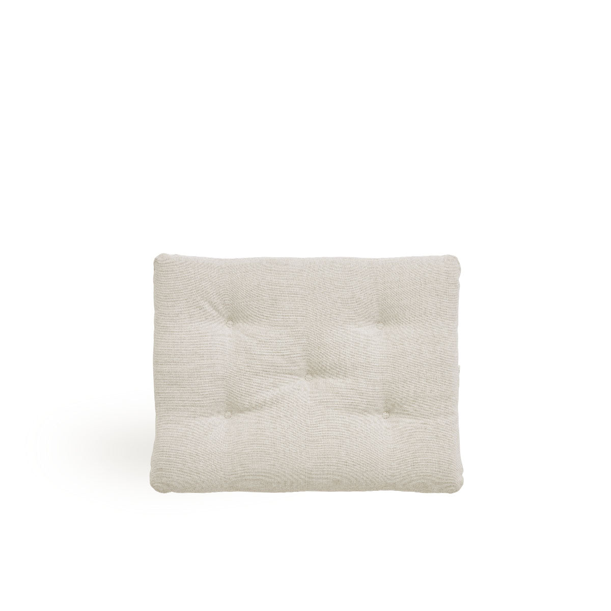 Imagen de Seat cushion | Teddy Footstool presentada con tela beige