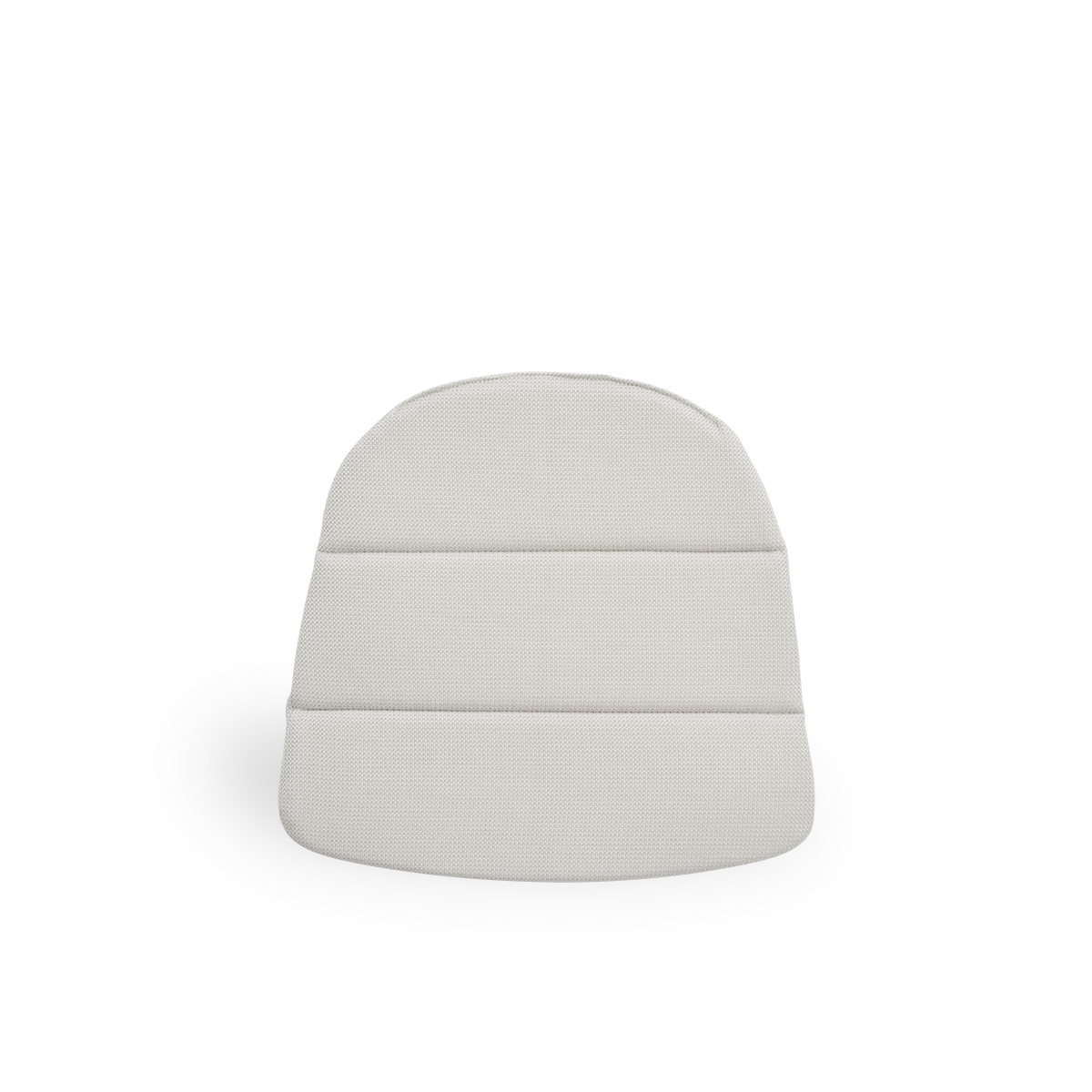 Imagen de Seat cushion | Robert Exterior Dining Chair presentada con tela blanca