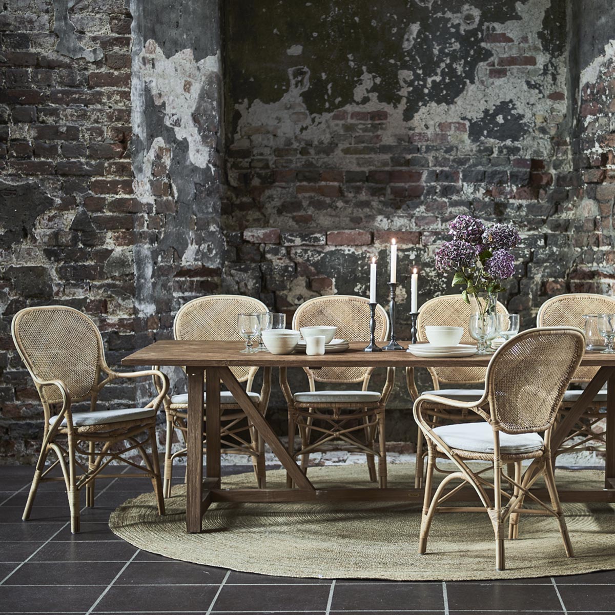 Alfombra Jute Ø280 cm