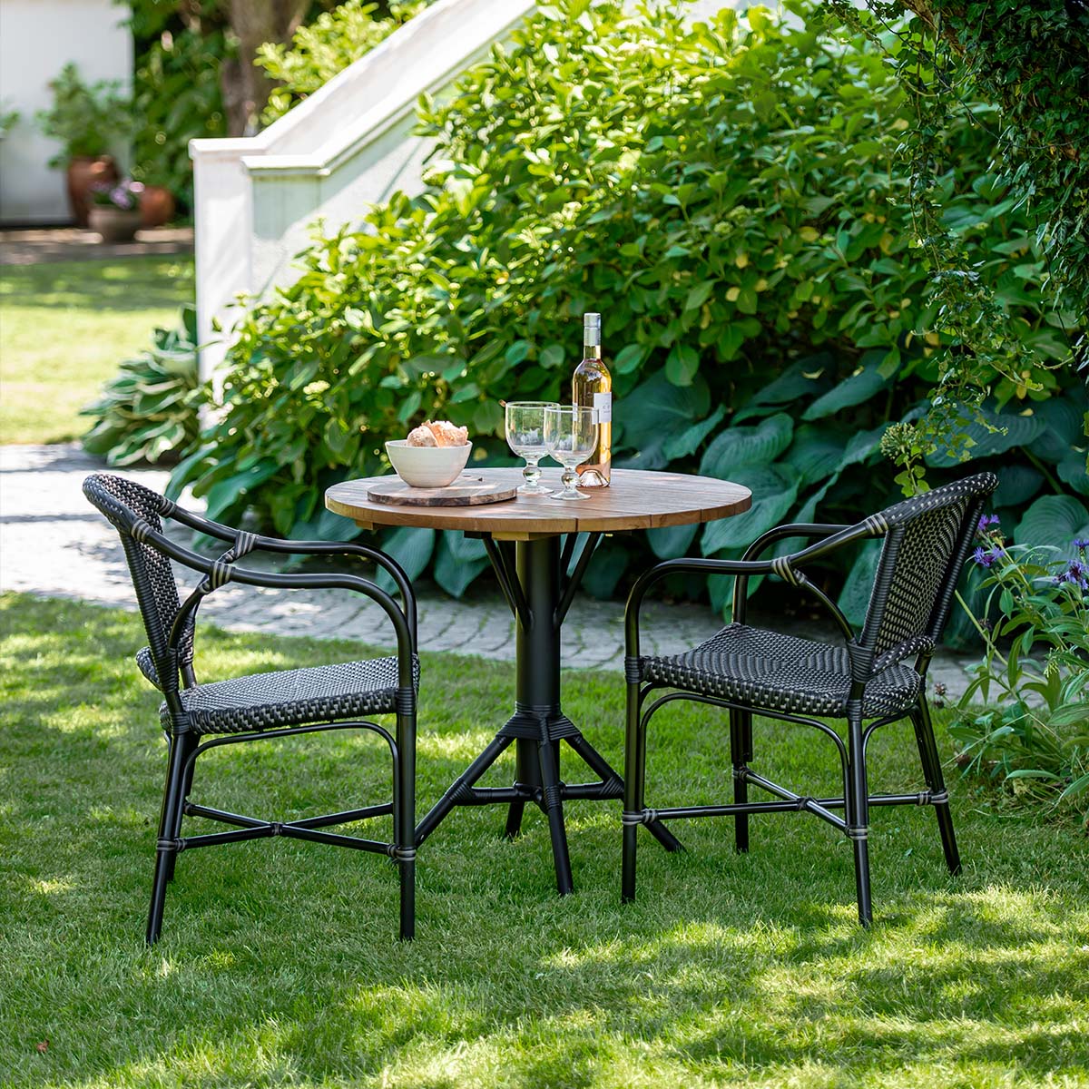 Mesa de café Nicole | Teak Ø80 cm