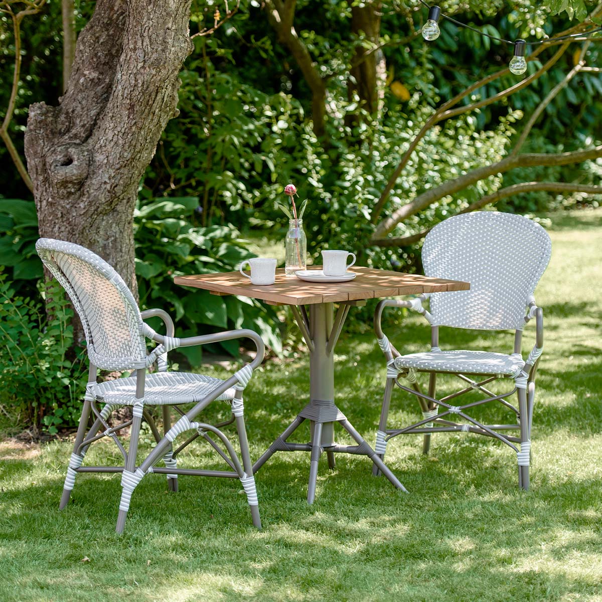 Mesa de café Nicole | Teca 70x70 cm