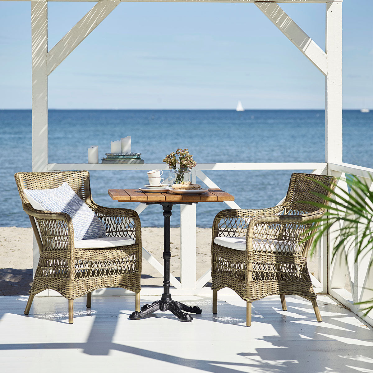 Mesa de café Lyon | Teak 70x70 cm