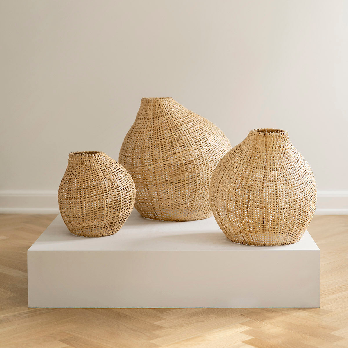 Pantalla de lámpara figura H45 cm | Mediano