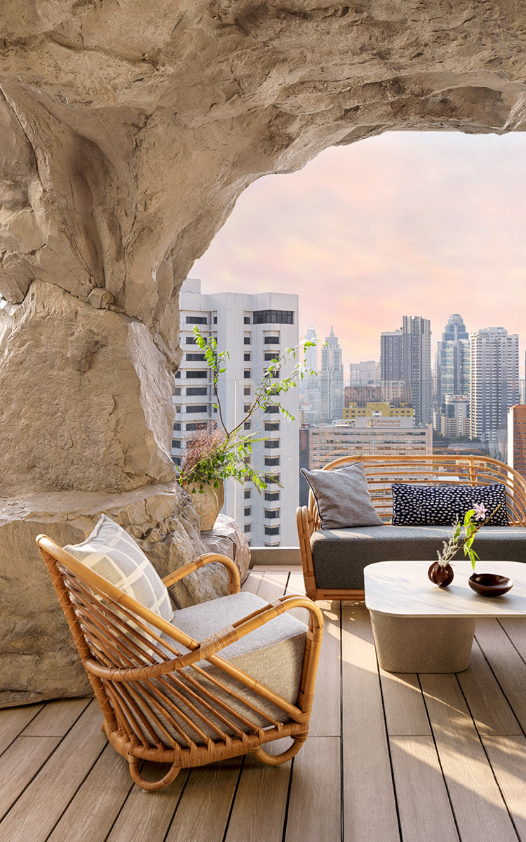 Roof-top grotto