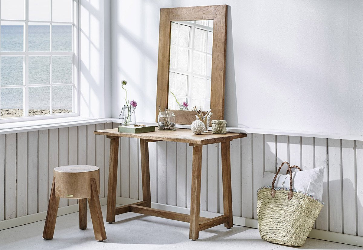 Espejo de teca Lucas 100 cm